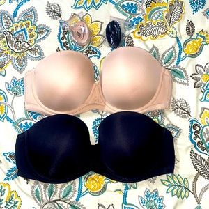 Multi-way strapless bra bundle NWOT